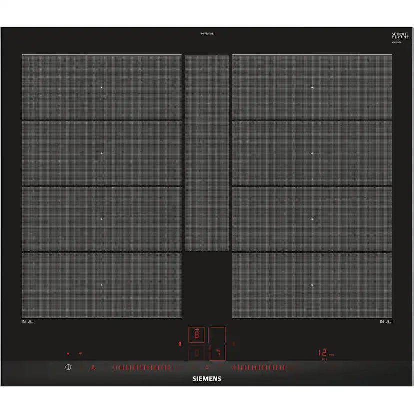 Ovn/Platetopp Siemens HB579GBR3 + EX675LYV1E Selvrensende med Air Fry og FlexInduction Plus Pakke