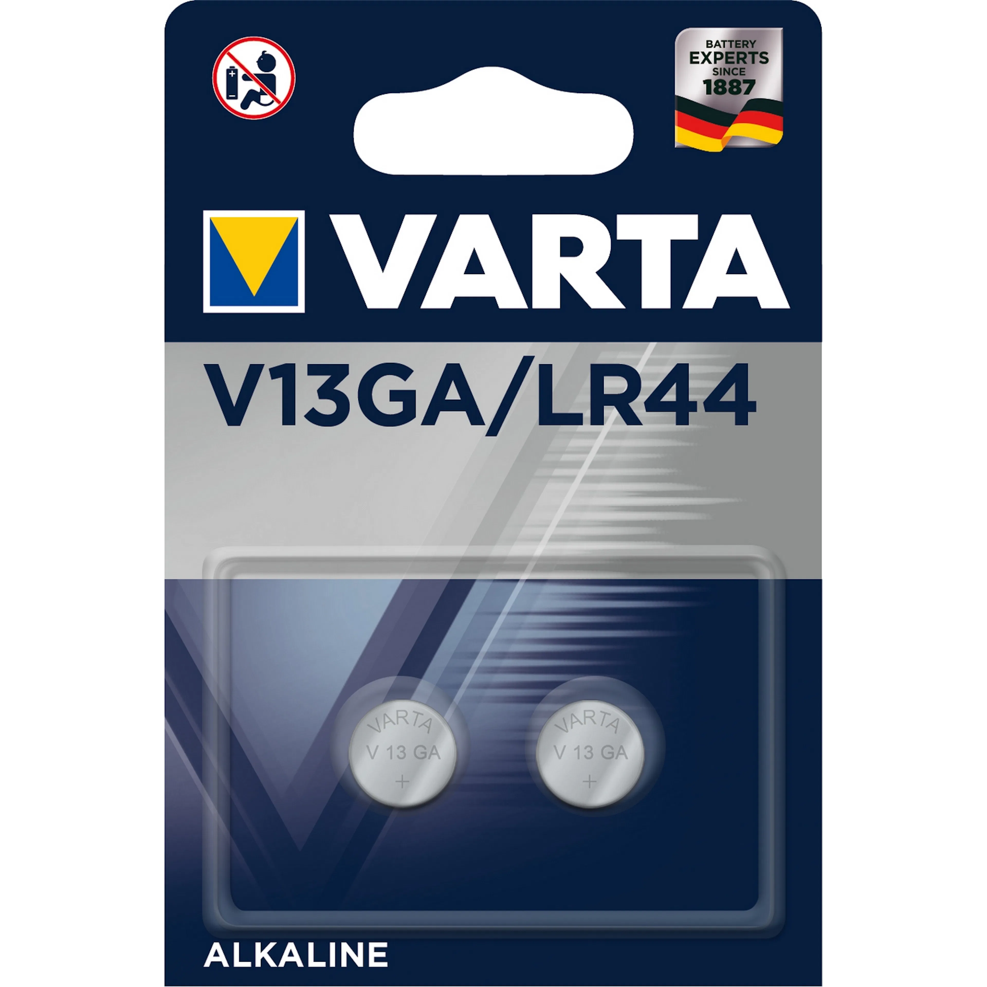 Batterier Varta Watch/Primary Cell V13 GA 2-pk