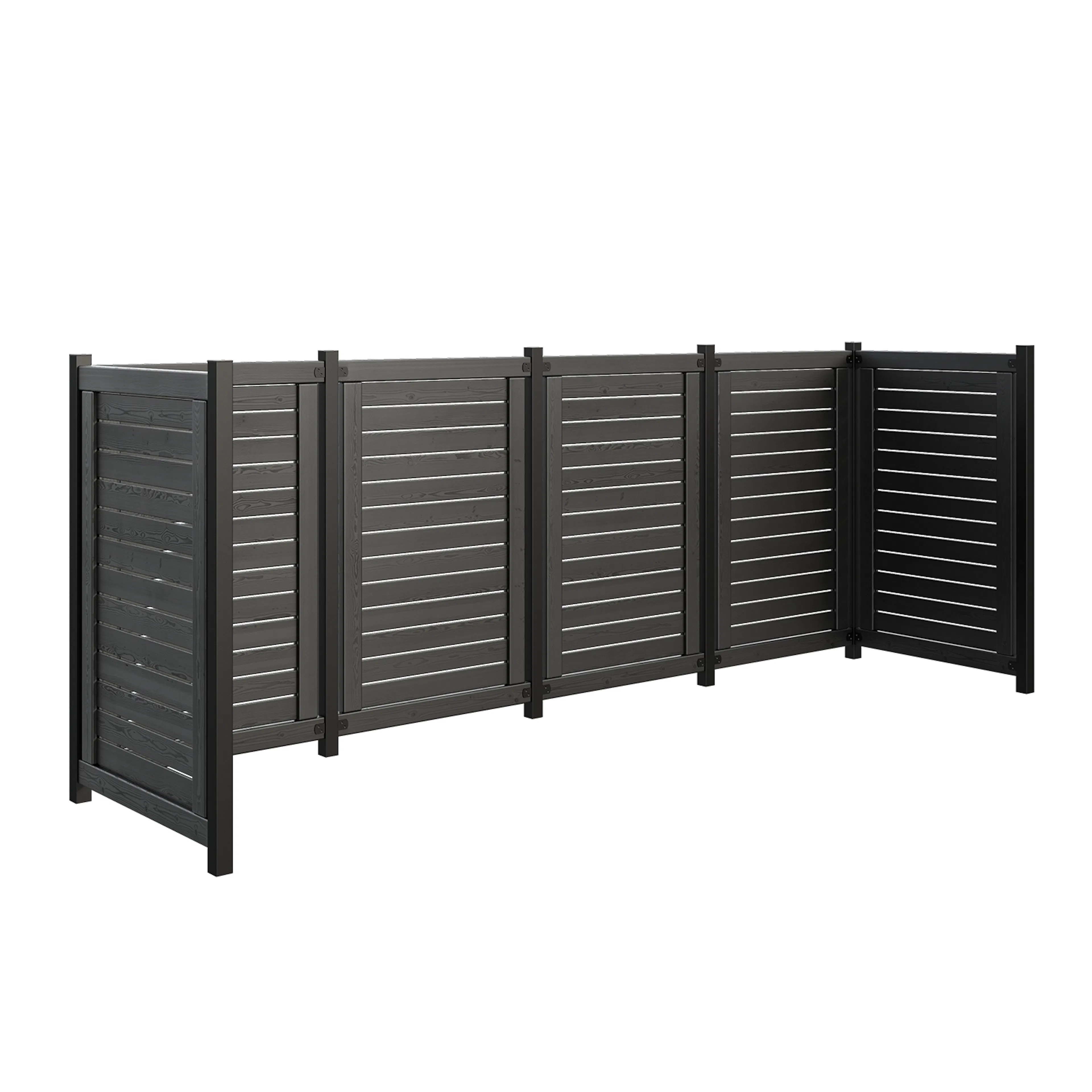 Renovasjonsskjul PLUS Lund 325×85×124 cm