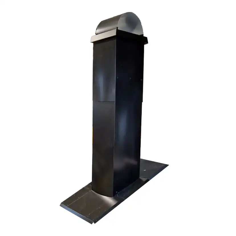 Takhette Landy Vent Justerbar 10-45° Svart