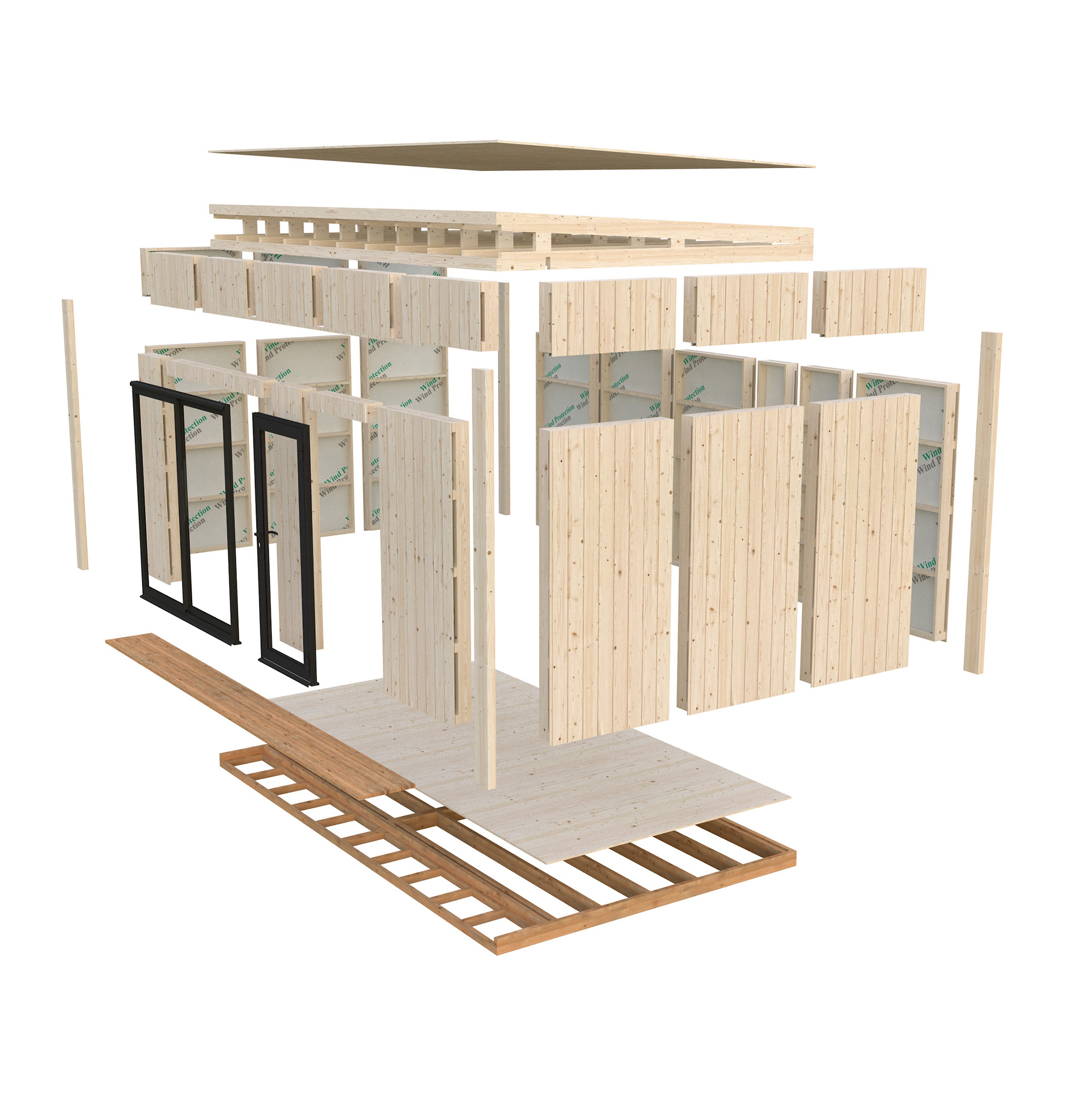Gjestehytte Palmako Johanna 19 m² (inv. 13,6 m² )