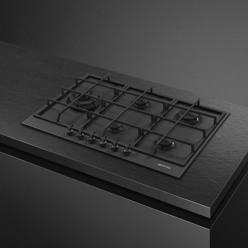 Gasskoketopp Smeg PX375LMB