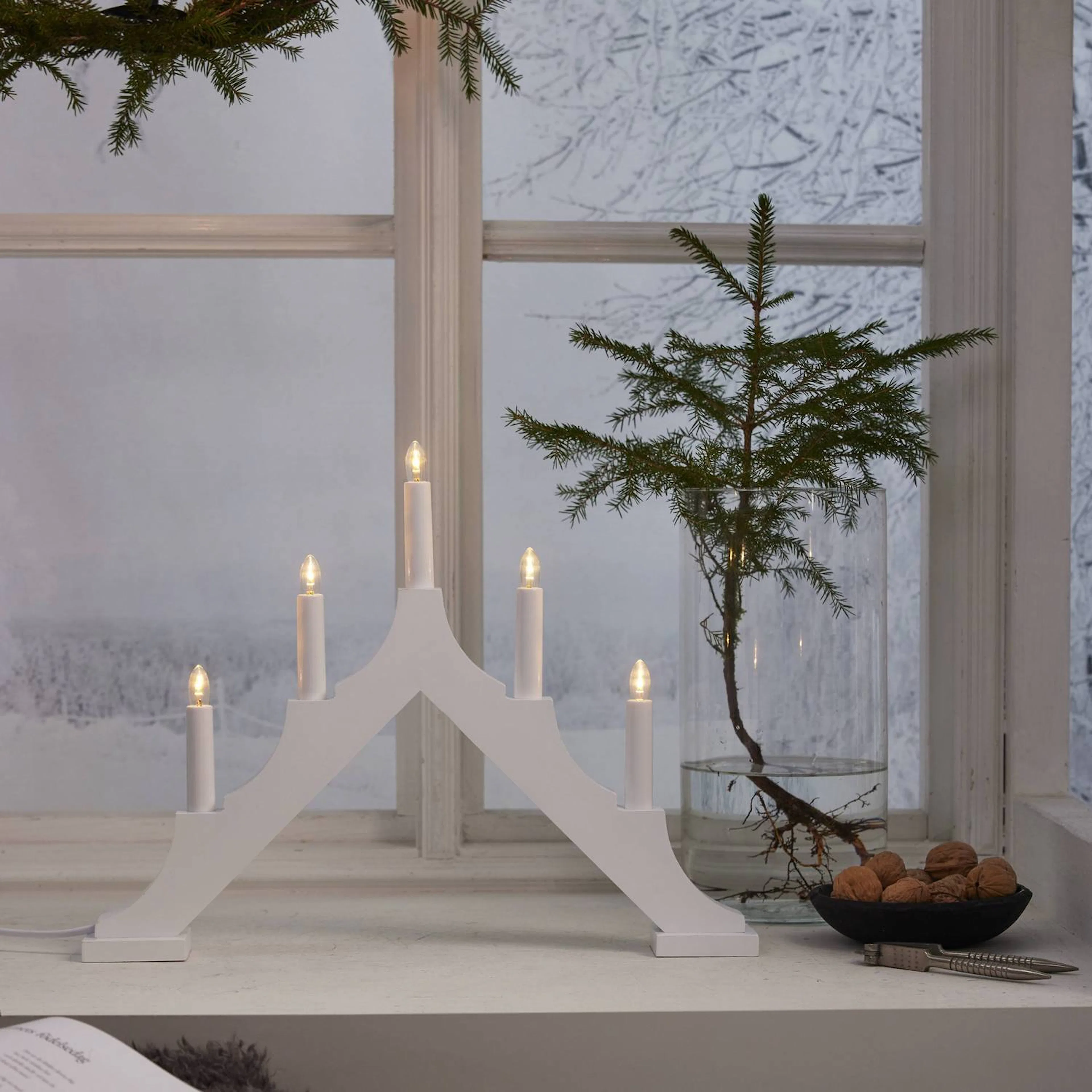 Adventstake Star Trading Alma 5 Lys