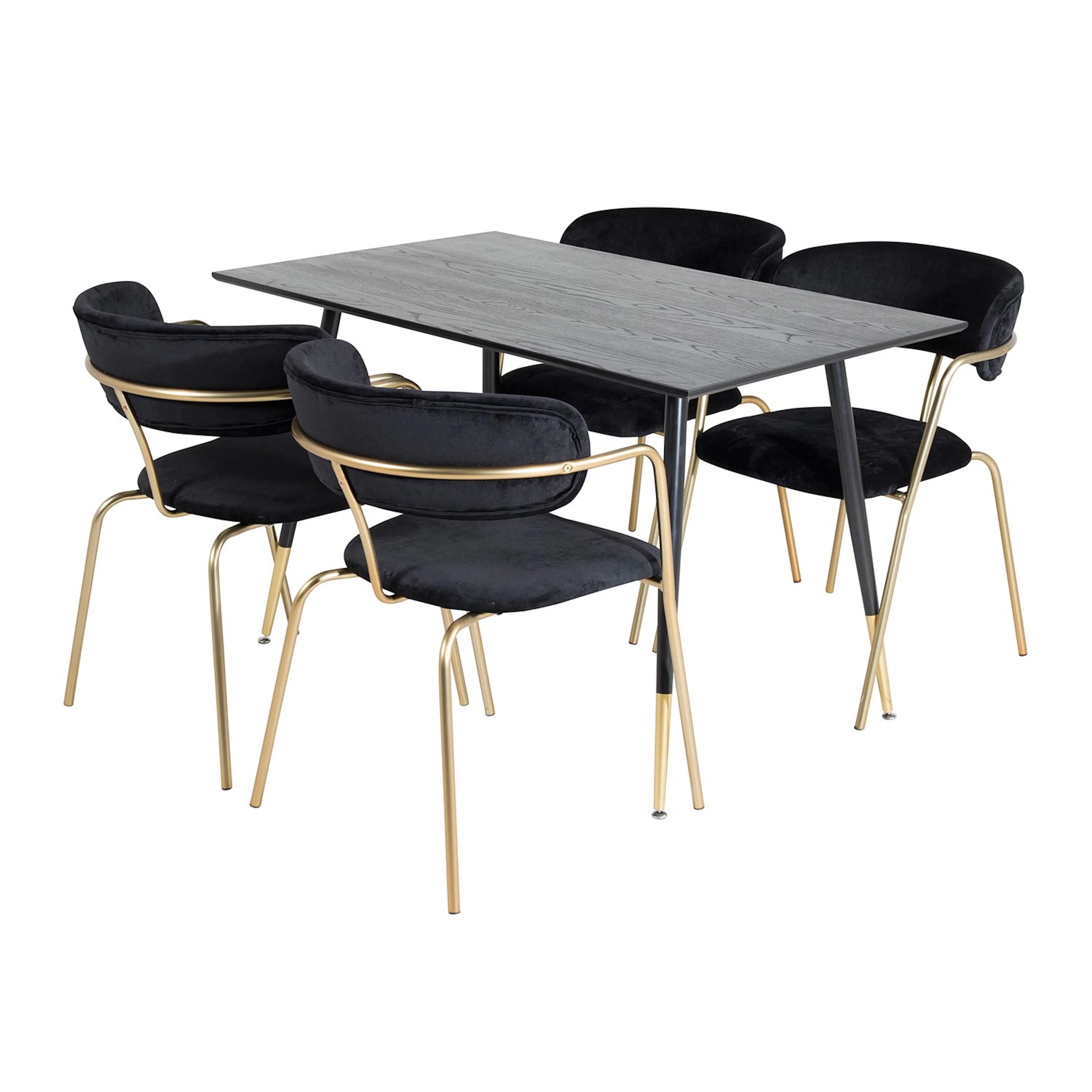 Spisegruppe Venture Home Dipp med 4 Arrow Stoler
