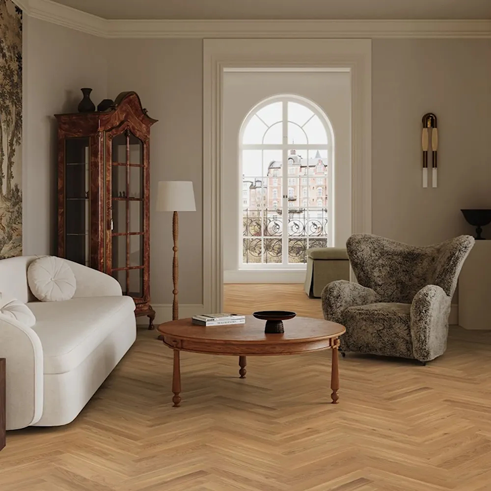 Trägolv Kährs Fiskben CD Borstad Ek Oljad