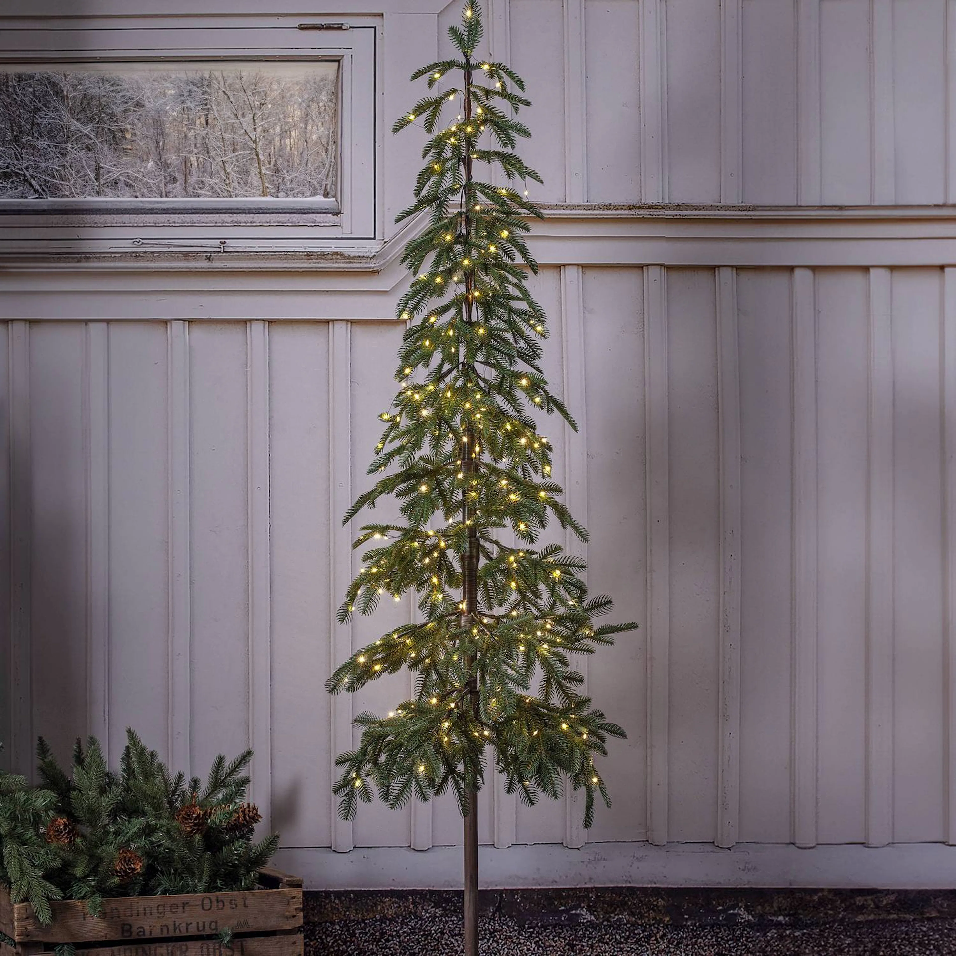 Juletre Star Trading Grantorp Kunstig 180 cm med LED 240 Lys