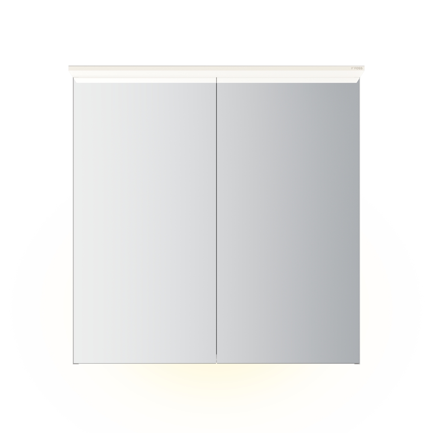 Speilskap FOSSBAD Variant B80 Med Lysplate