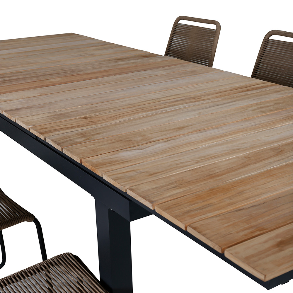 Spisegruppe Venture Home Mendi med 6 Levi Stoler