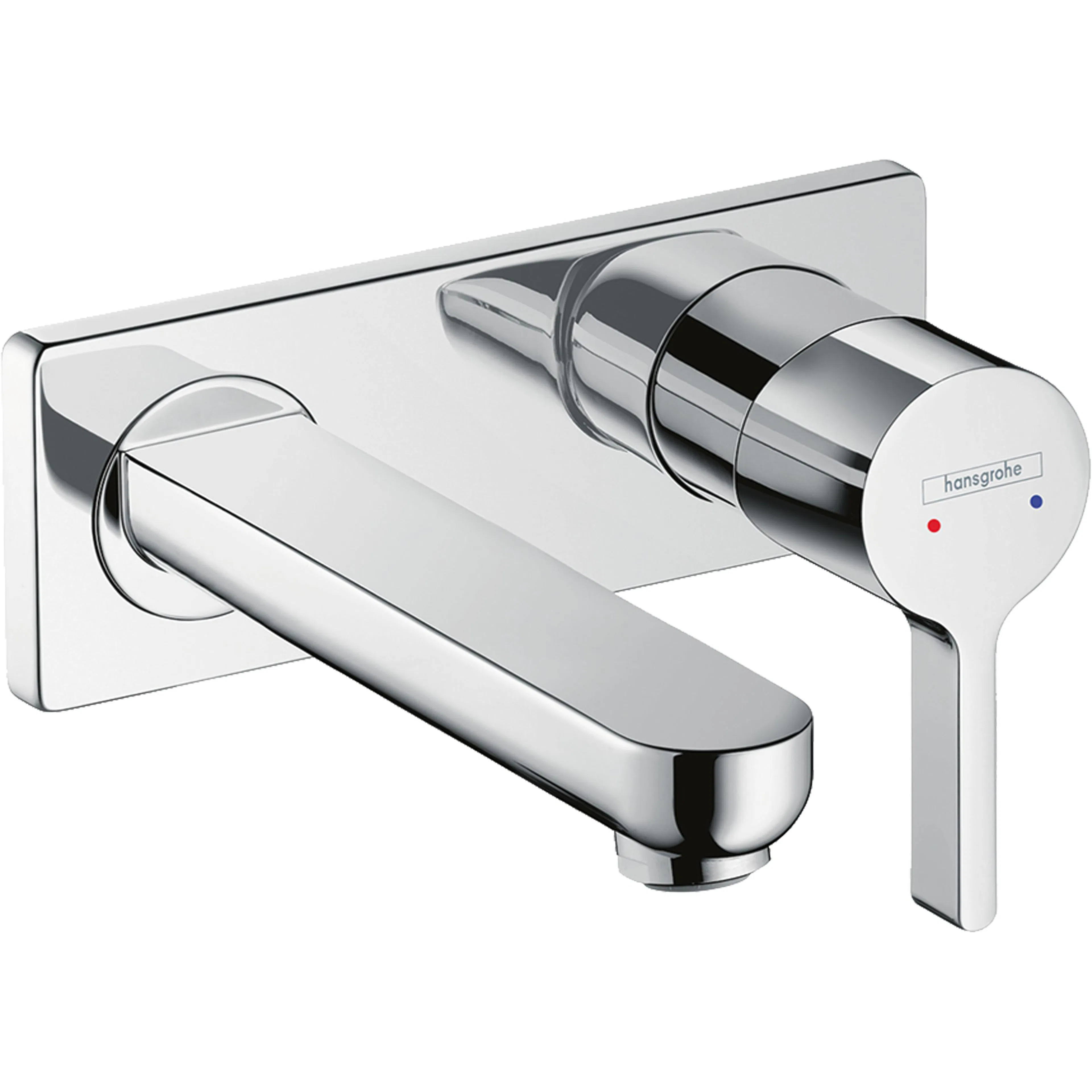 Servantbatteri Hansgrohe Metris S for Innbygging