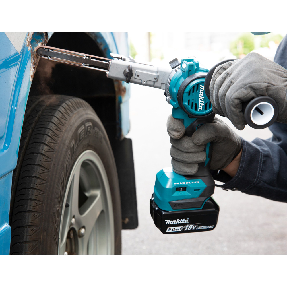 Båndsliper Makita DBS180Z 18V uten Batteri og Lader