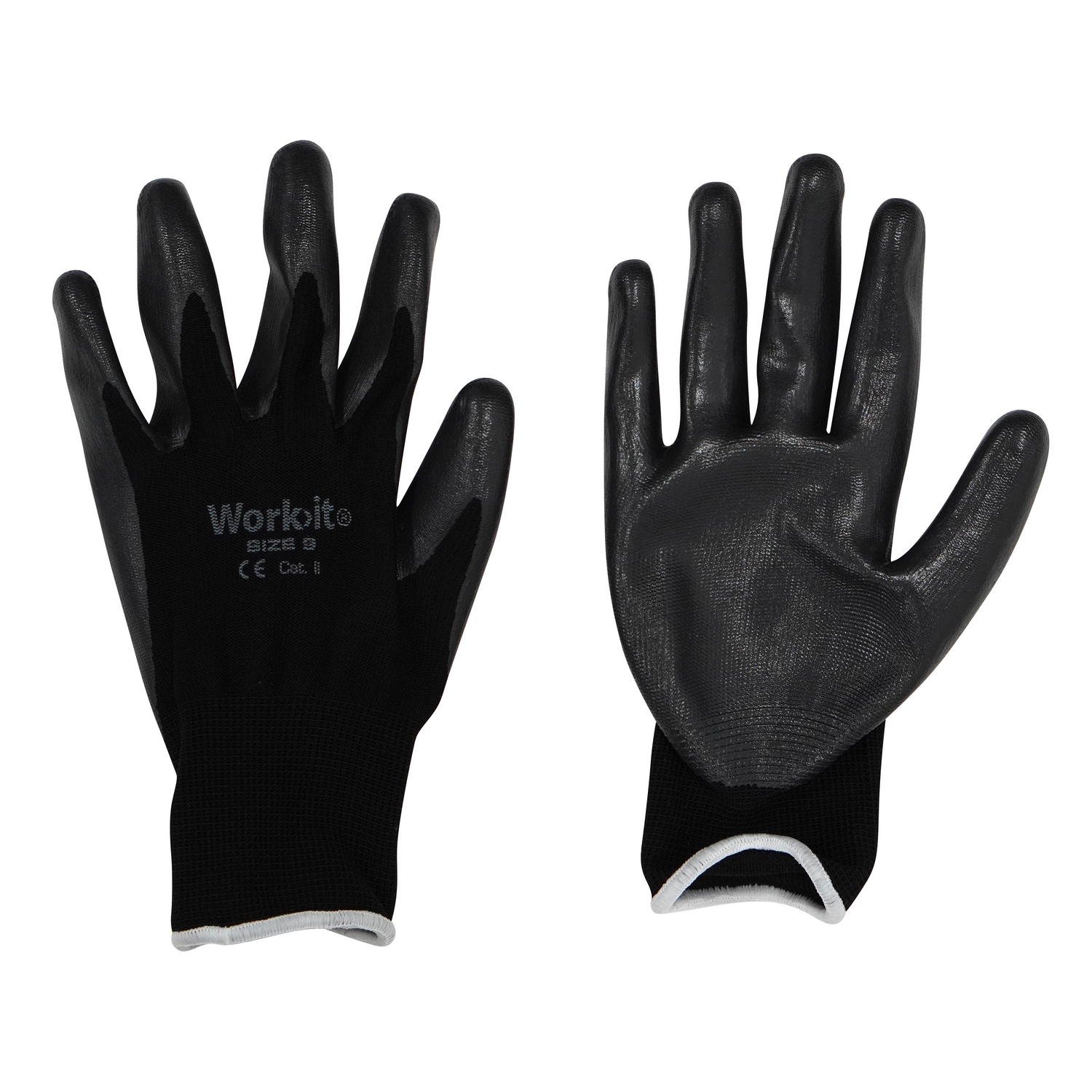 Arbeidshansker Work it Flex Str. 9 5-pk