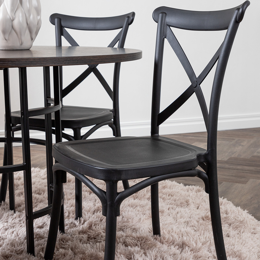 Spisegruppe Venture Home Copenhagen med 4 Crosett Stoler