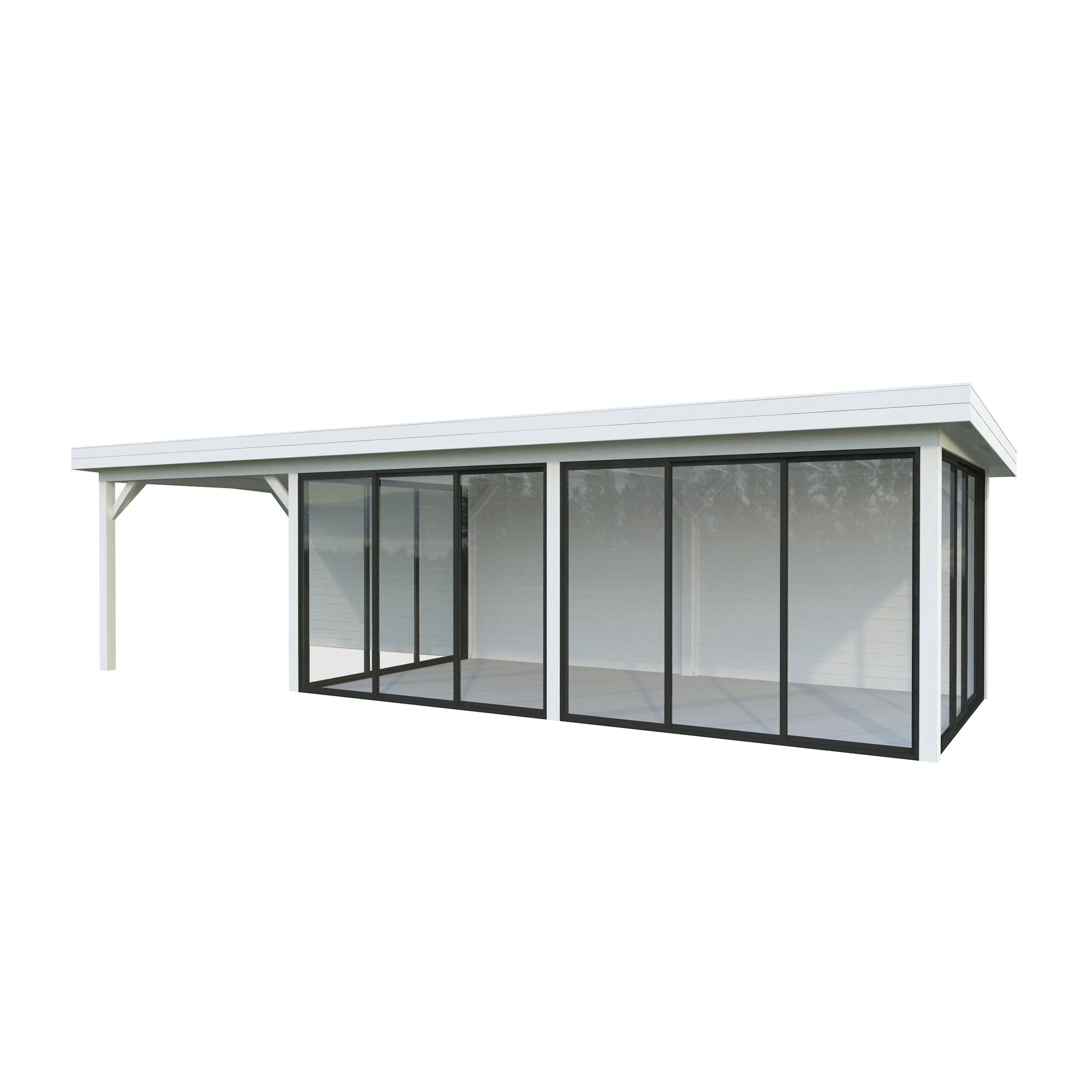 Hagestue Palmako Lenna 24,9 m2 Set 418 Slide