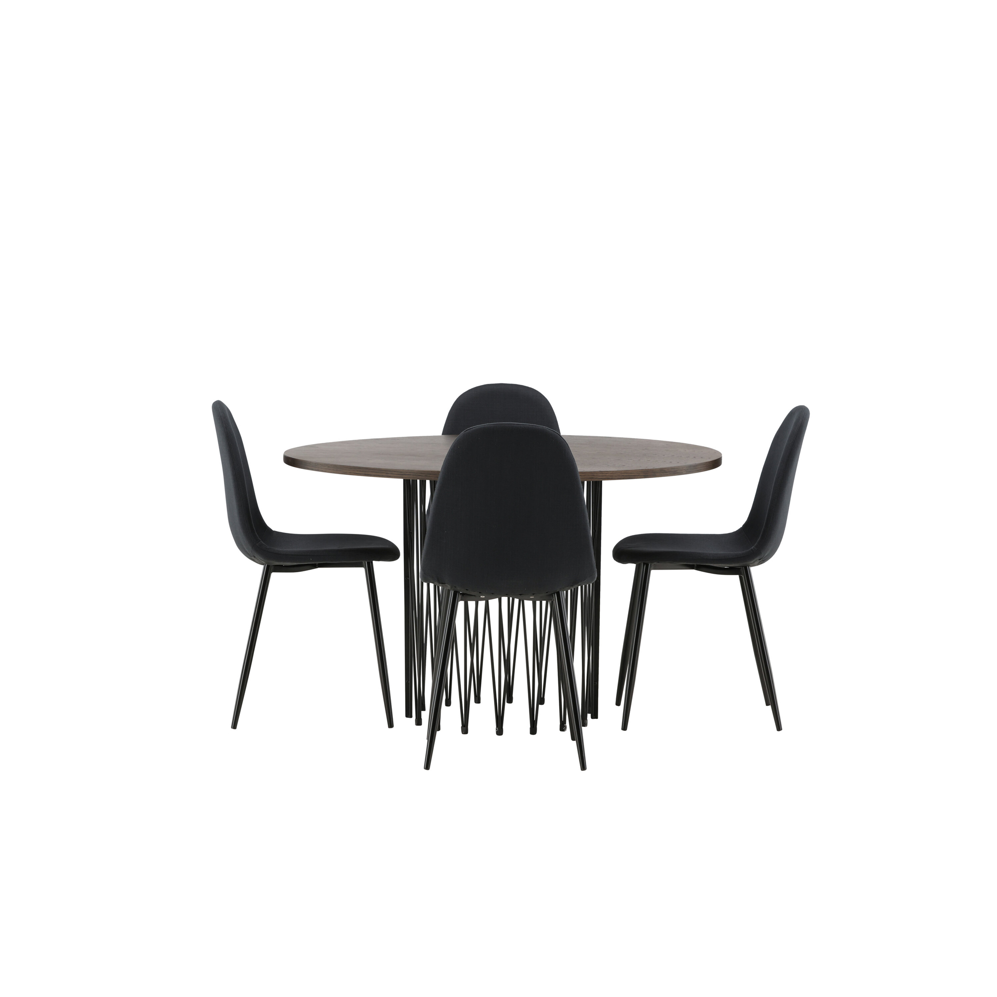 Spisegruppe furniture/fashion Stone med 4 Polar Stoler