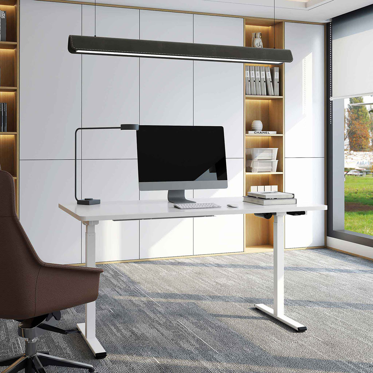 Skrivebord Lykke M100 140x70 cm Hev- og Senkbar