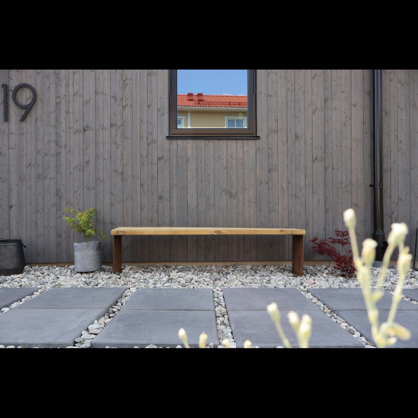 Utebenk Skotte Garden Benkestativ