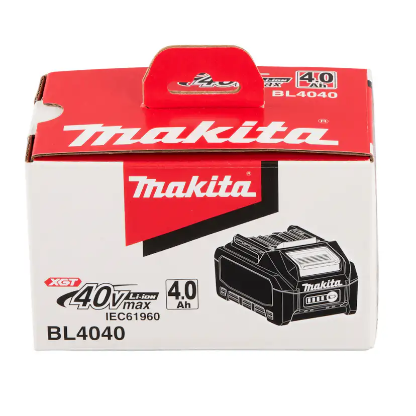 Batteri Makita 191B26-6 BL4040 4.0 Ah Li-Ion XGT Kartong