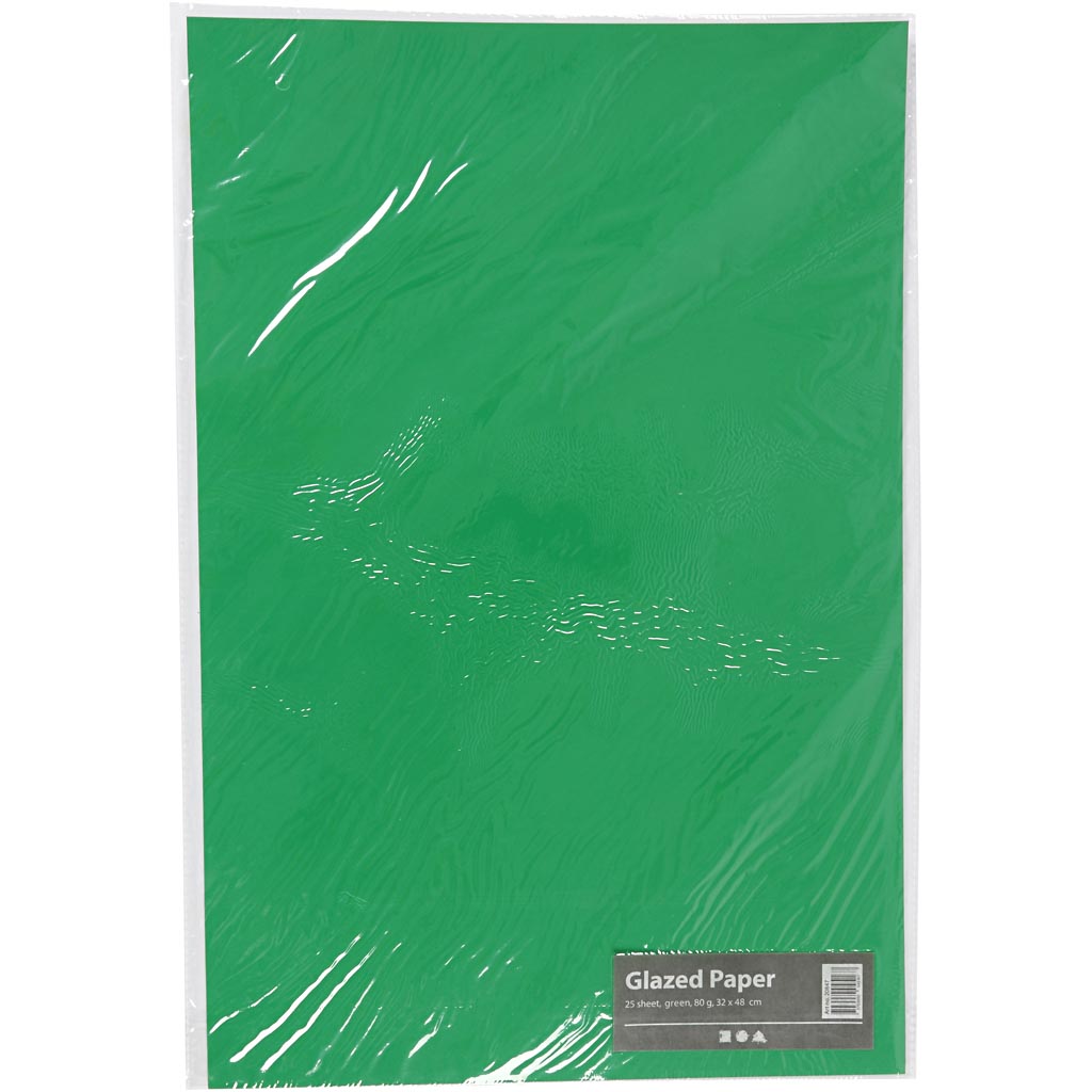 Glanspapir Creativ Company 32x48 cm 25 Ark/1 Pk