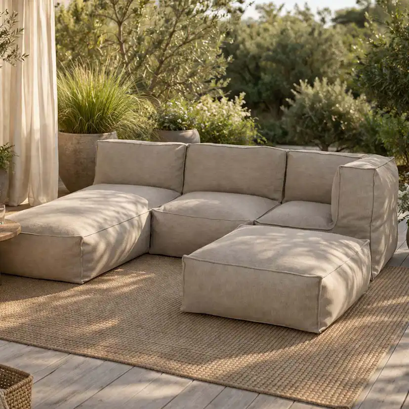 Lounge Lenestol Jabo Visby Olefin Hjørne 95x95x80cm