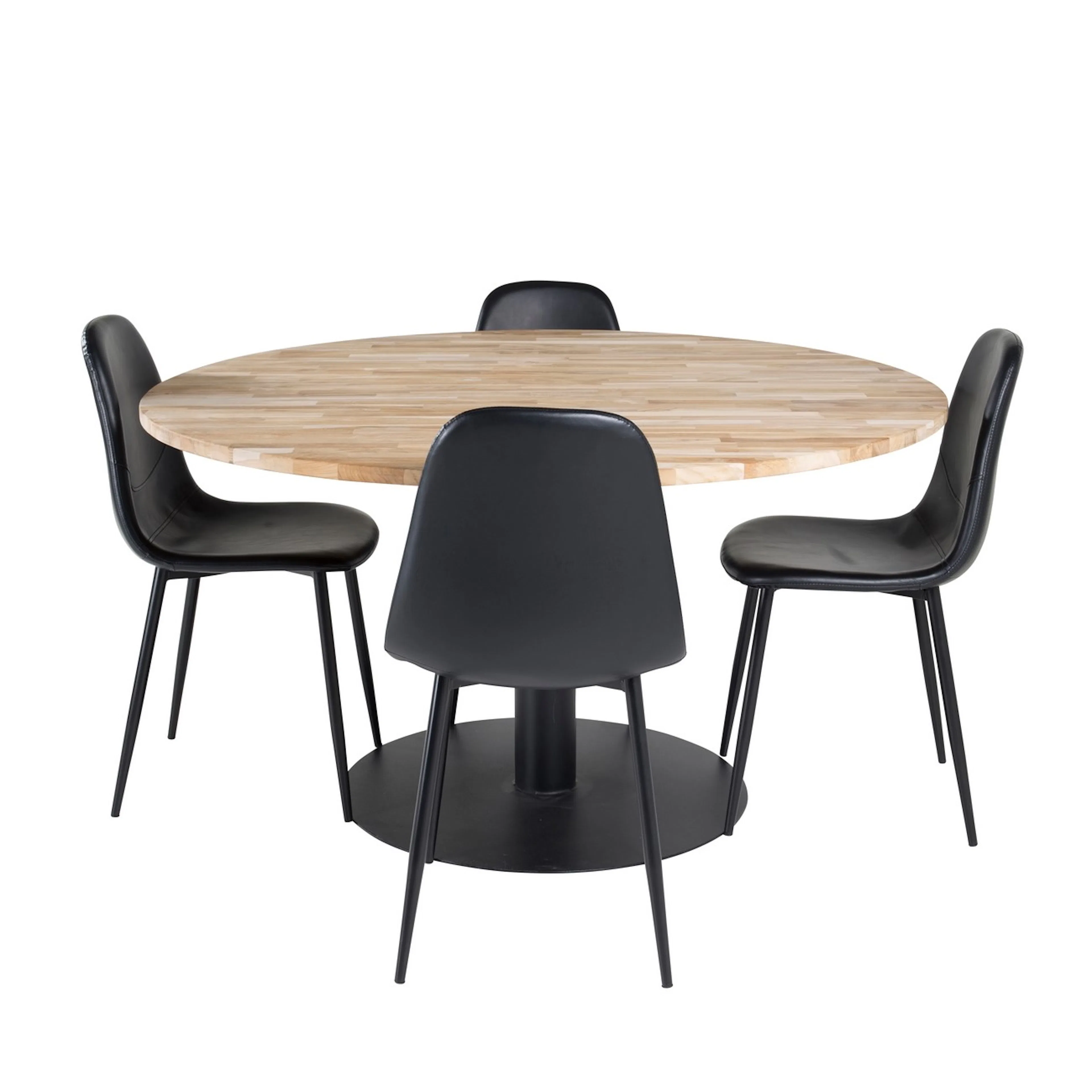 Spisegruppe Venture Home Cornelia med 4 Pobbie Stoler