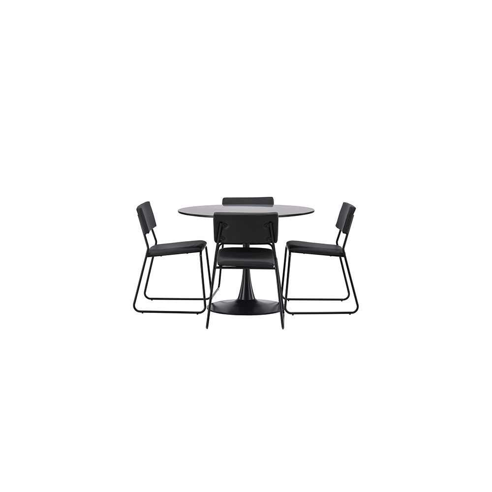Spisegruppe Venture Home Glade med 4 Kenth Stoler