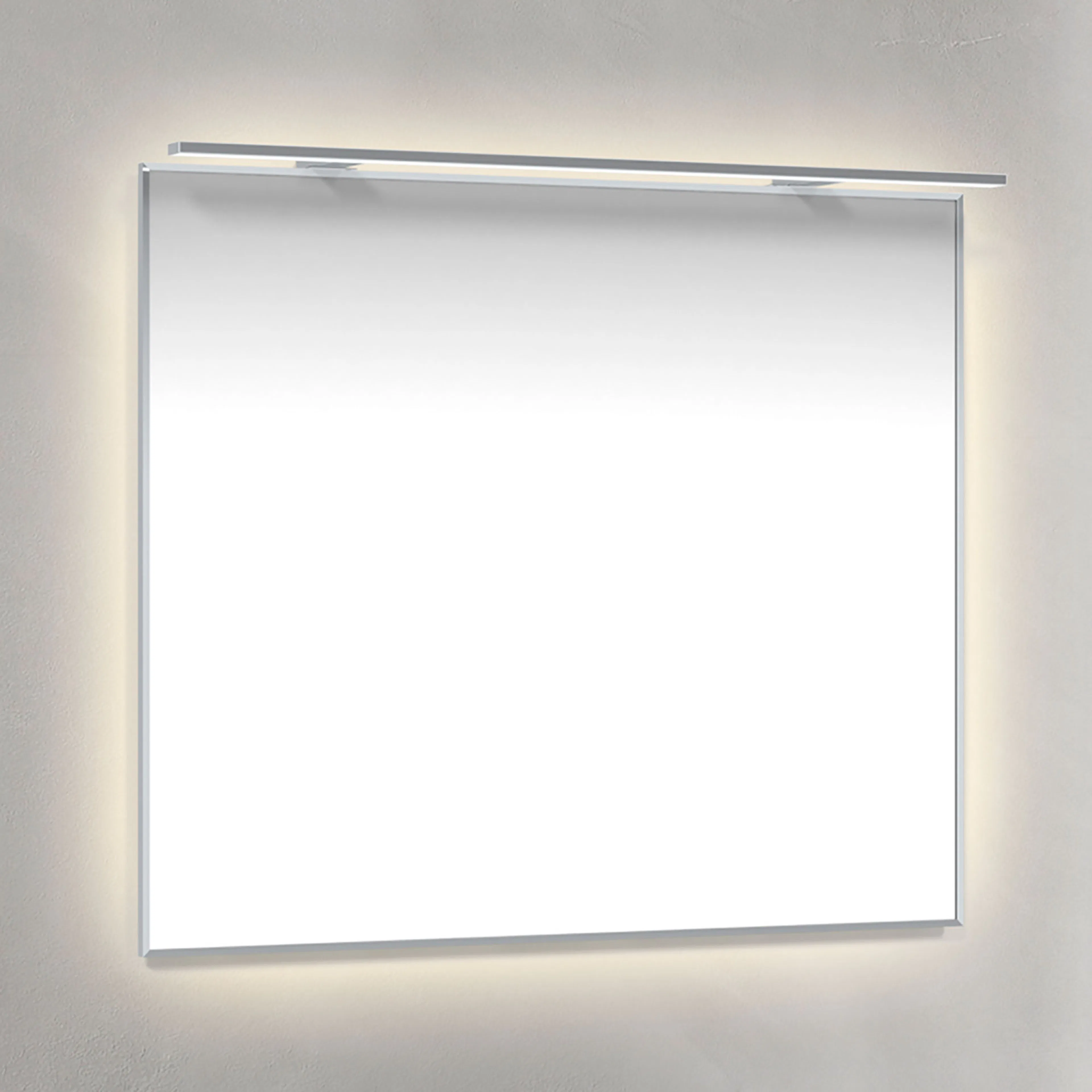 Speil Macro Design Crown Ambilight Ramp-belysning med Ramme