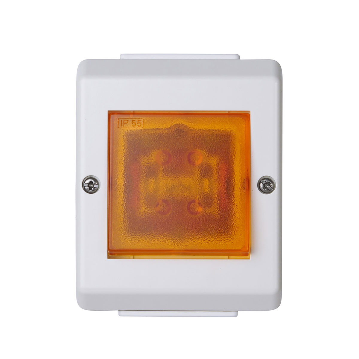 Strømbryter Elko 1-Pol IP55 Orange RS Renhvit
