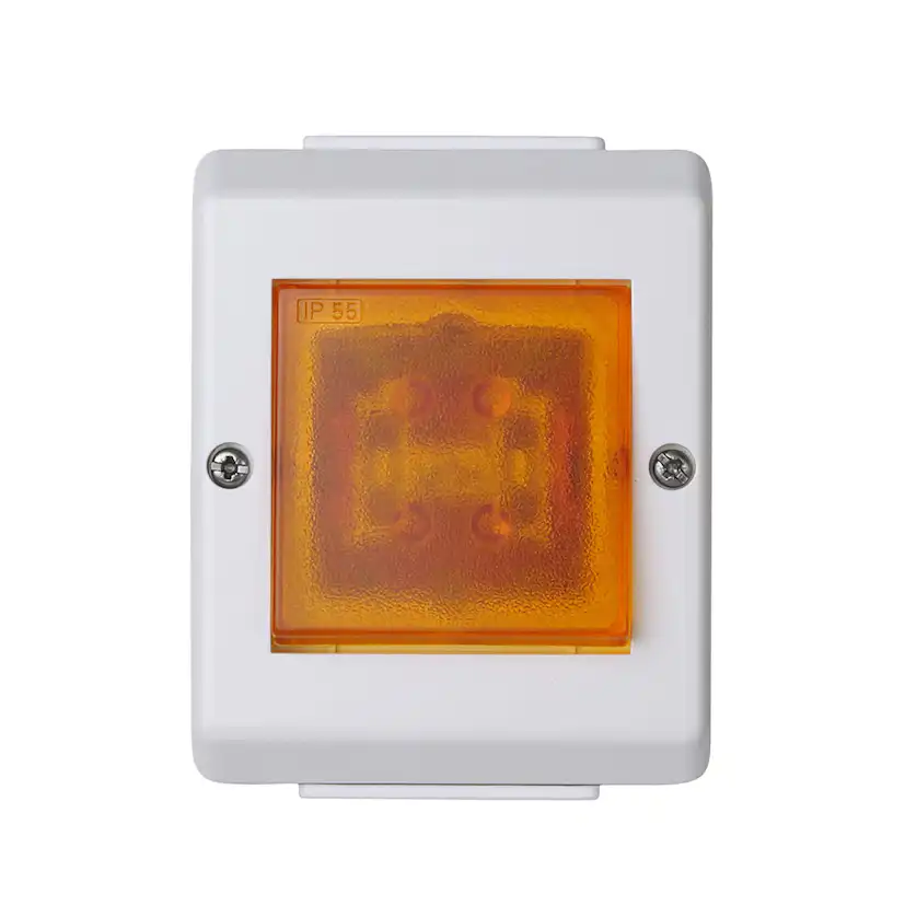 Strømbryter Elko 1-Pol IP55 Orange RS Renhvit