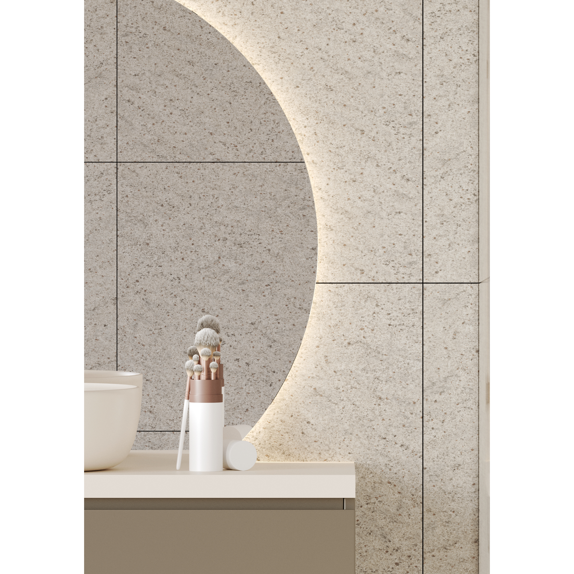 Baderomspanel Fibo 4250-M6060 Pebble Granite