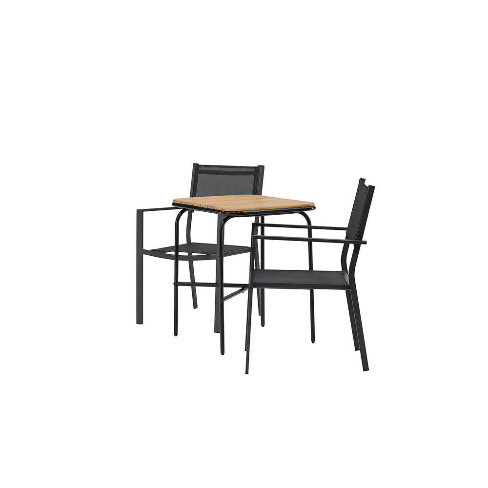 Cafégruppe Venture Home Holmbeck Bord med 2 Copacabana Stoler