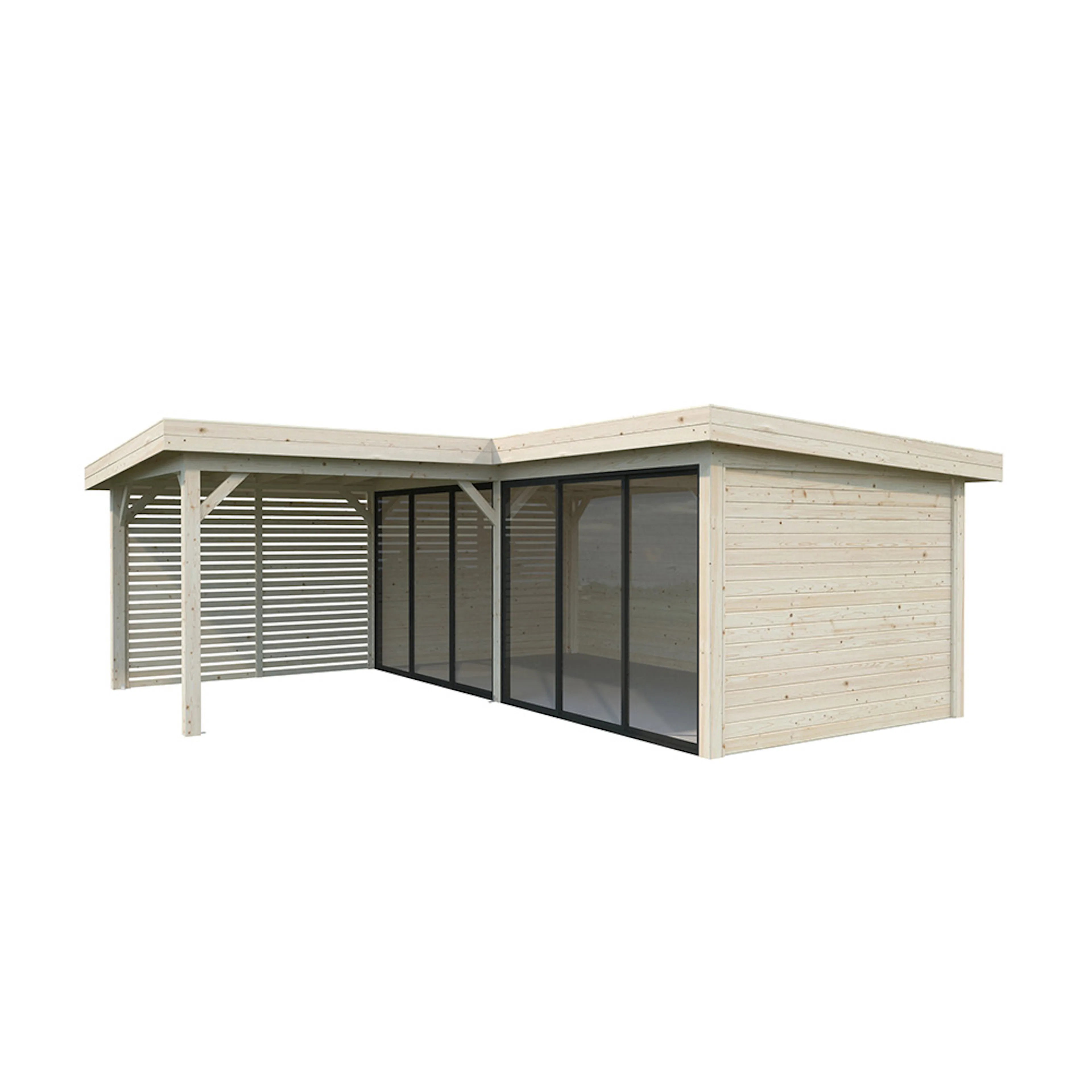 Hagestue Palmako Lenna 24,9 m2 Set 413 Slide