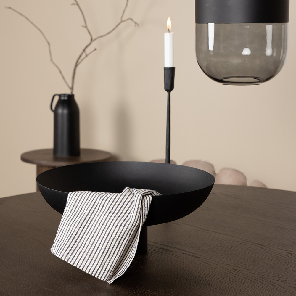 Spisegruppe furniture/fashion Stone med 4 Limhamn Stoler Rundt