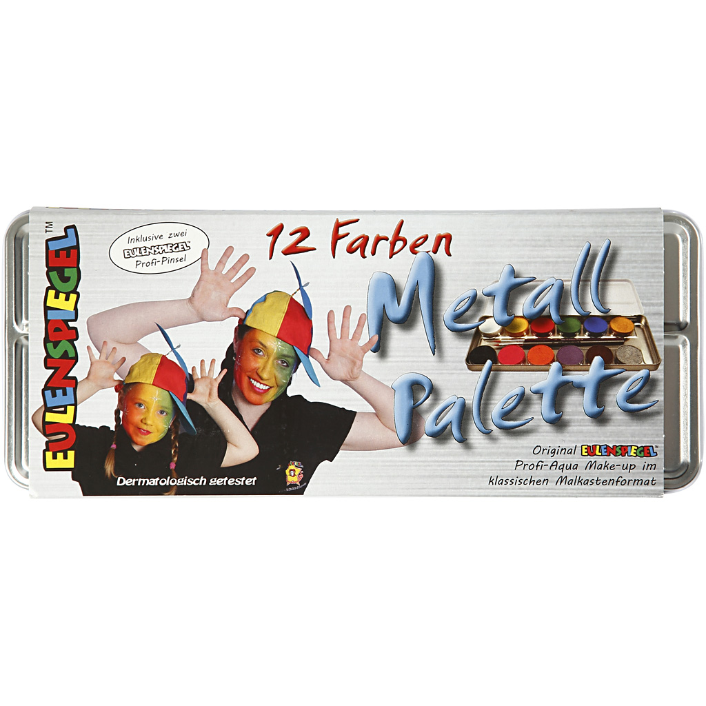 Ansiktsmaling Creativ Company Eulenspiegel Ass Farger 12 Farger/ 1 stk