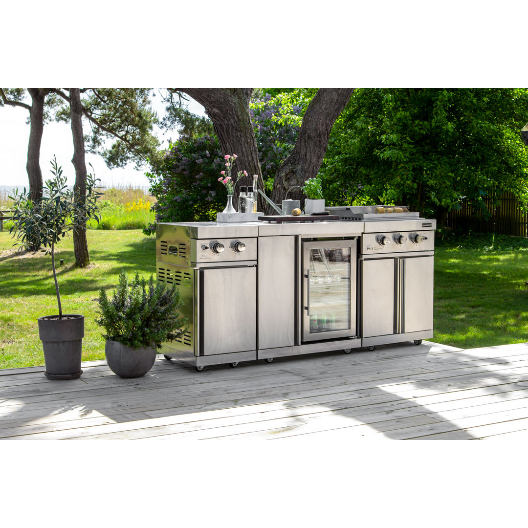 Teppanyaki Modul Myoutdoorkitchen Stainless Collection