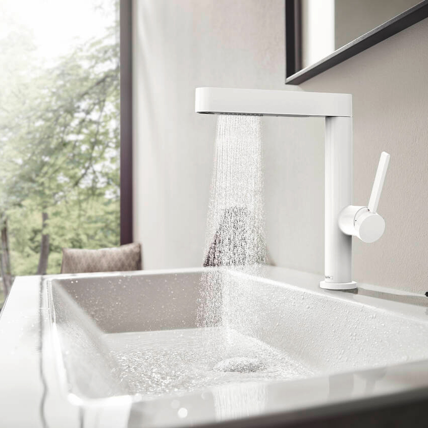 Servantbatteri Hansgrohe Finoris 230 med Uttrekkbar Hånddusj 2jet