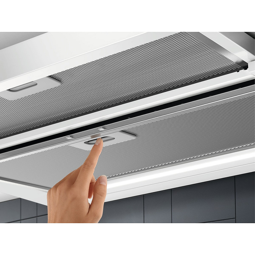 Fritthengende Kjøkkenvifte Electrolux LFP616W Hvit LED-belysning