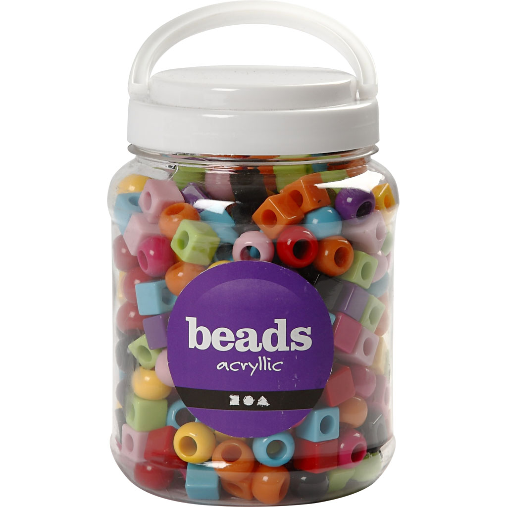 Perler Creativ Company Multimix Ass Farger Str 11 mm Hullstr 7 mm