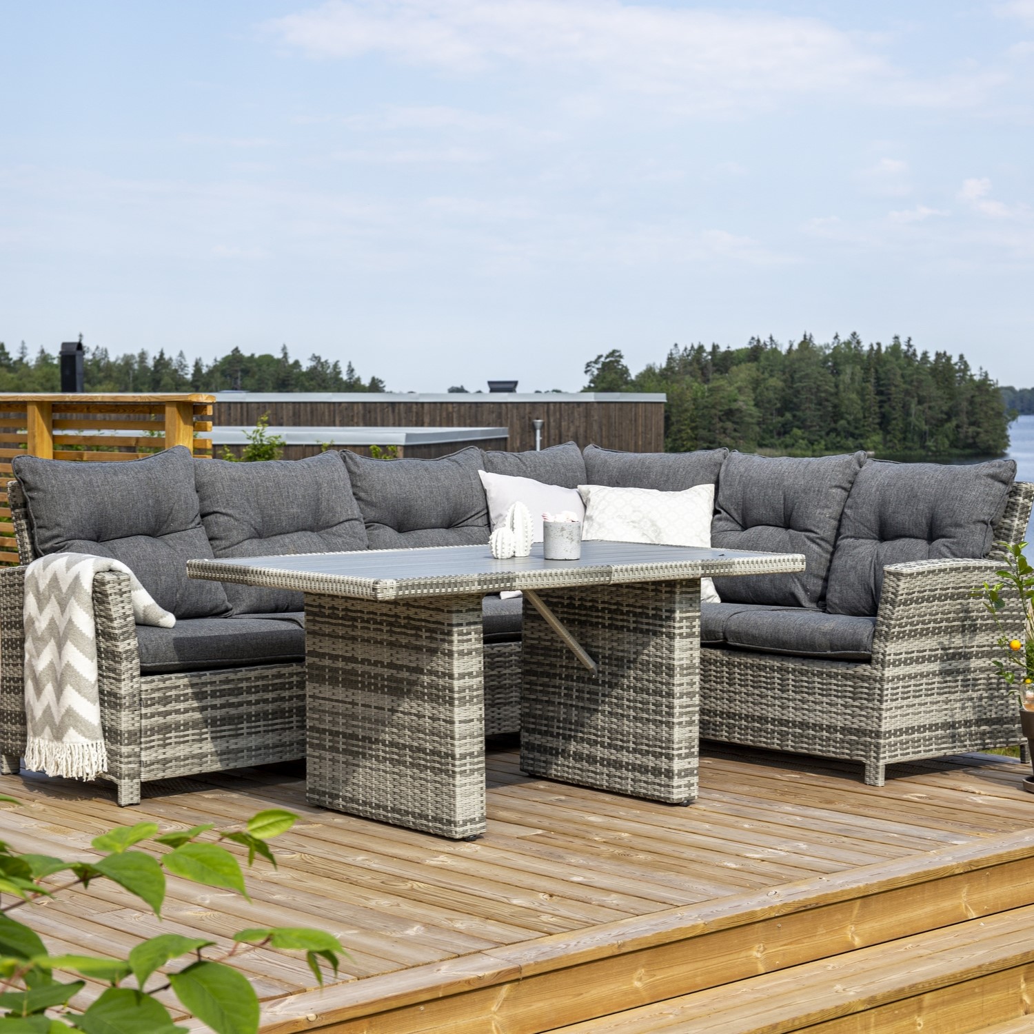 Hjørnesofa Venture Home London Utendørs Utendørs