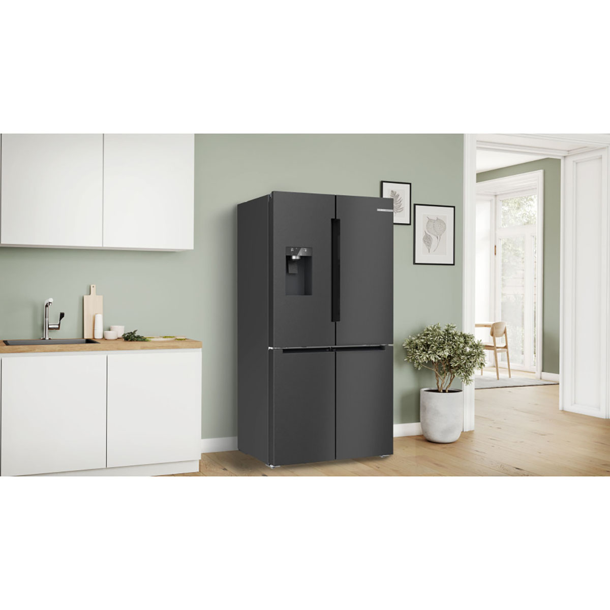 Kjøl/Fryser Bosch KFI96AXEA Serie 6 French door