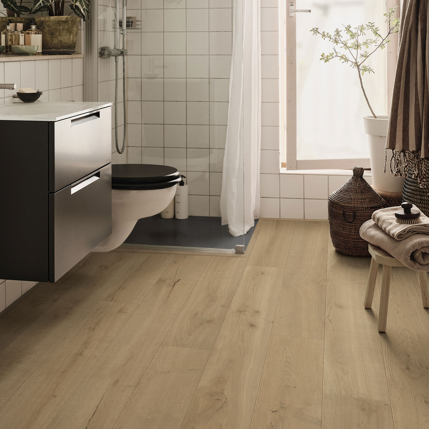 Laminatgulv Pergo Visby Driftwood Brown Oak