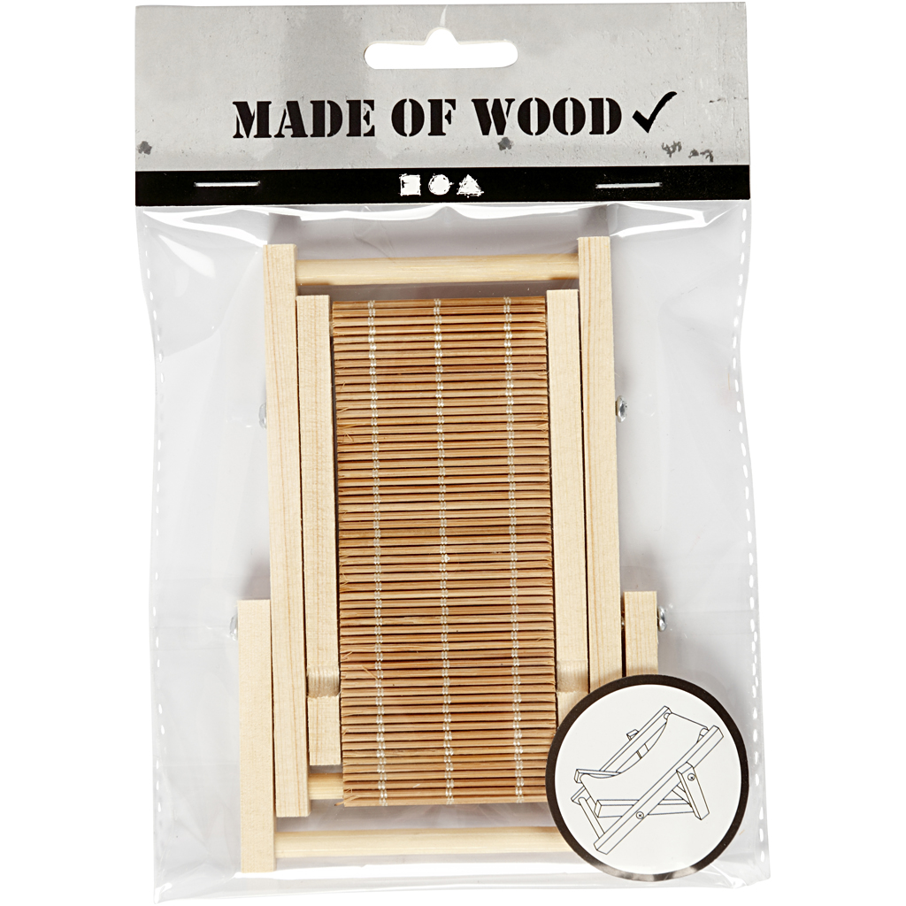 Strandstol Creativ Company LxB 9,5x7,5 cm 1 Stk