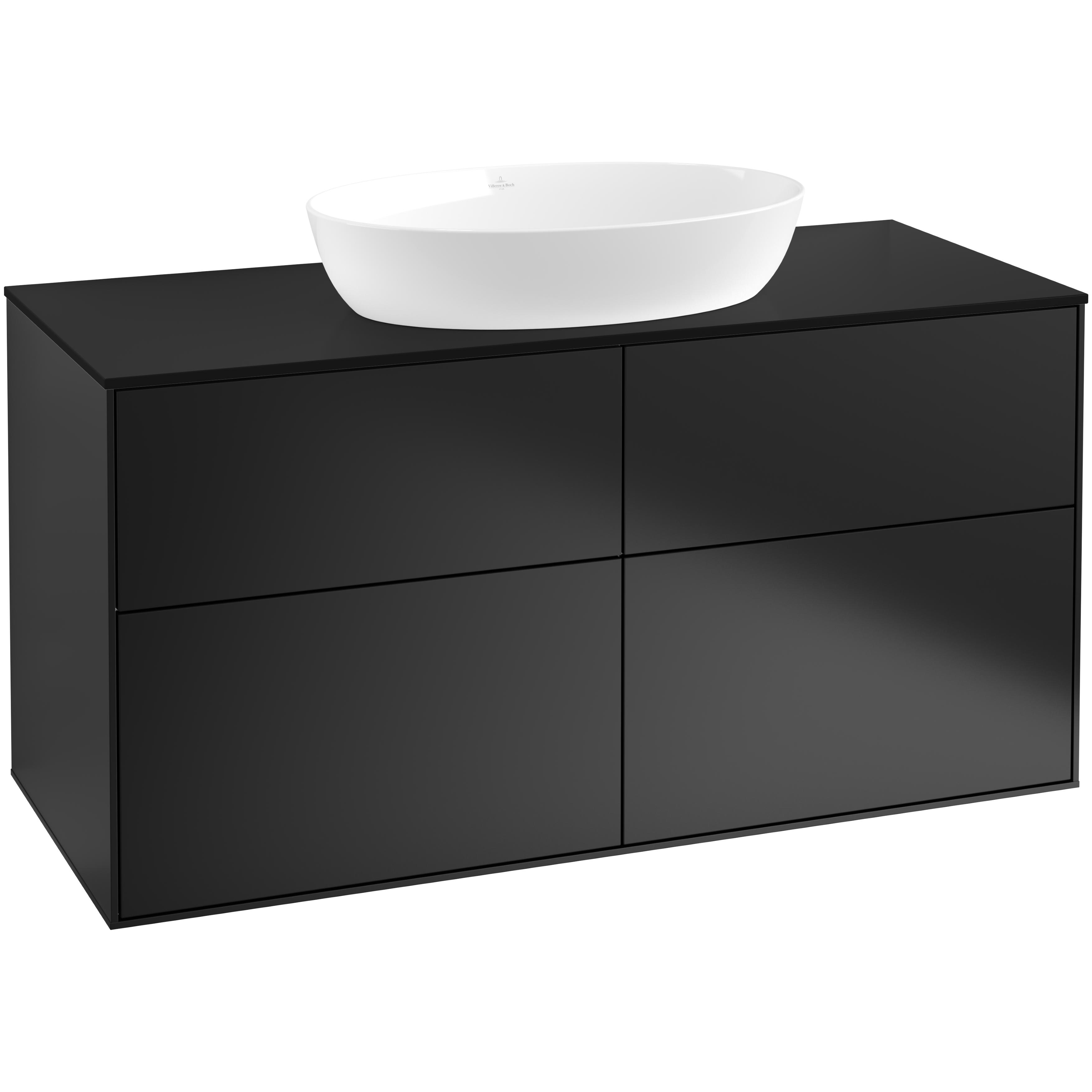 Tvättställsskåp Villeroy & Boch Finion med 4 Lådor och Bänkskiva för Fristående Tvättställ från Artis & Collaro