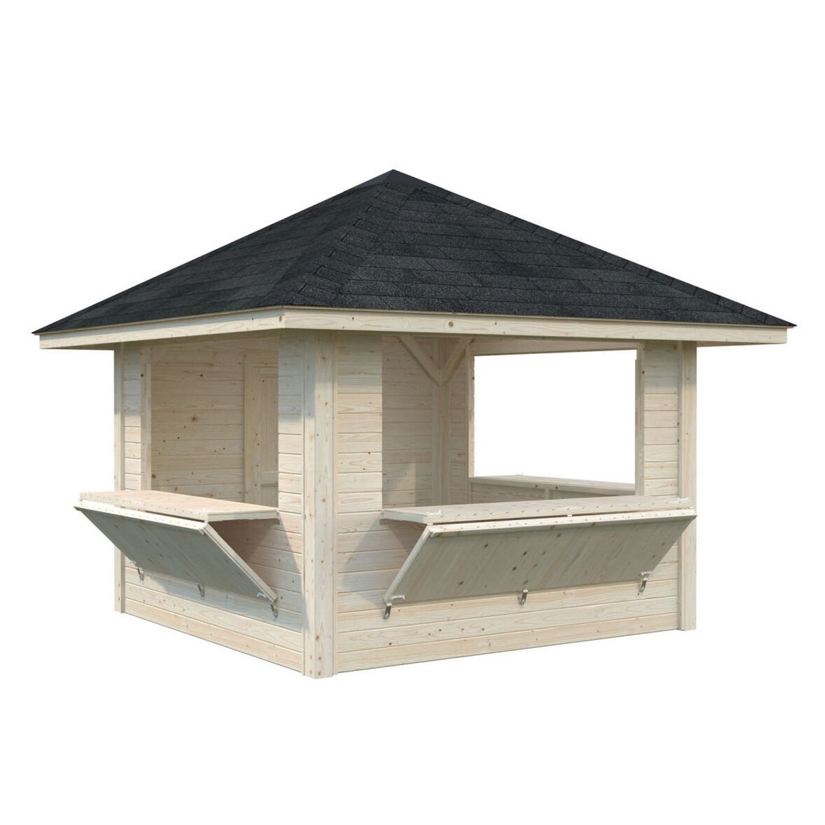 Kiosk Palmako Bianca 8,3 m2 Sett 106