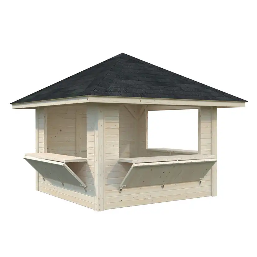 Kiosk Palmako Bianca 8,3 m2 Sett 106
