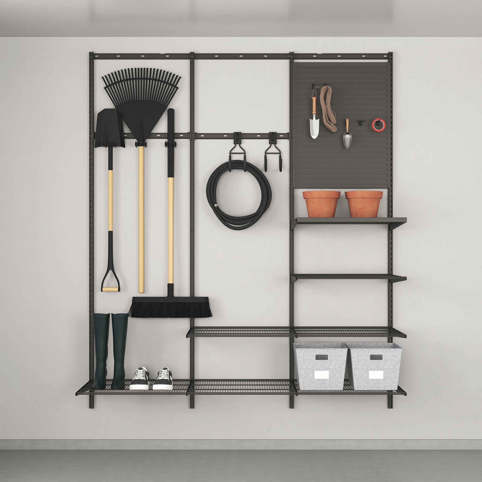 Hageoppbevaring Elfa Ready Solution 1 Garage+