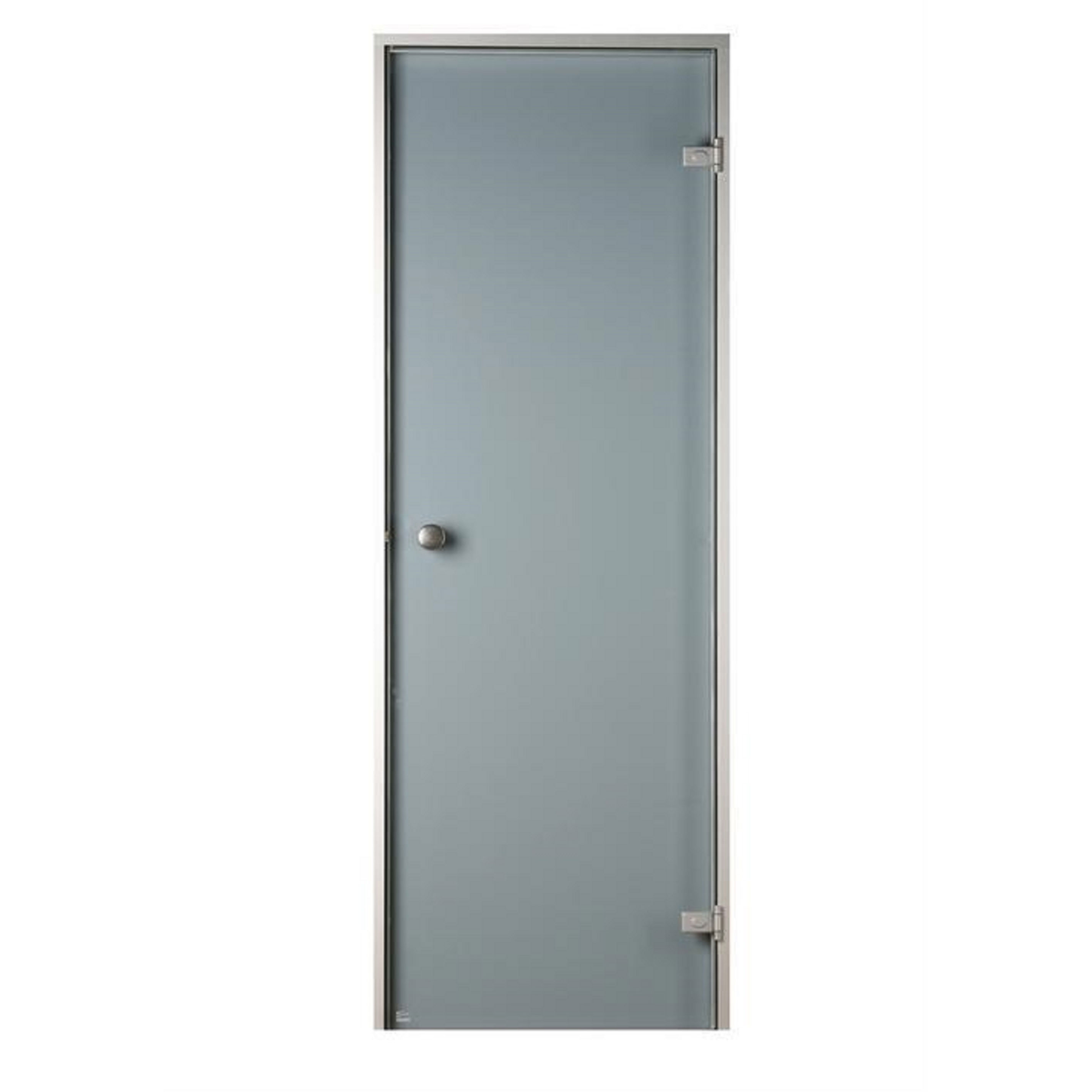 Badstudør Sauna Sweden Aluminium Grå