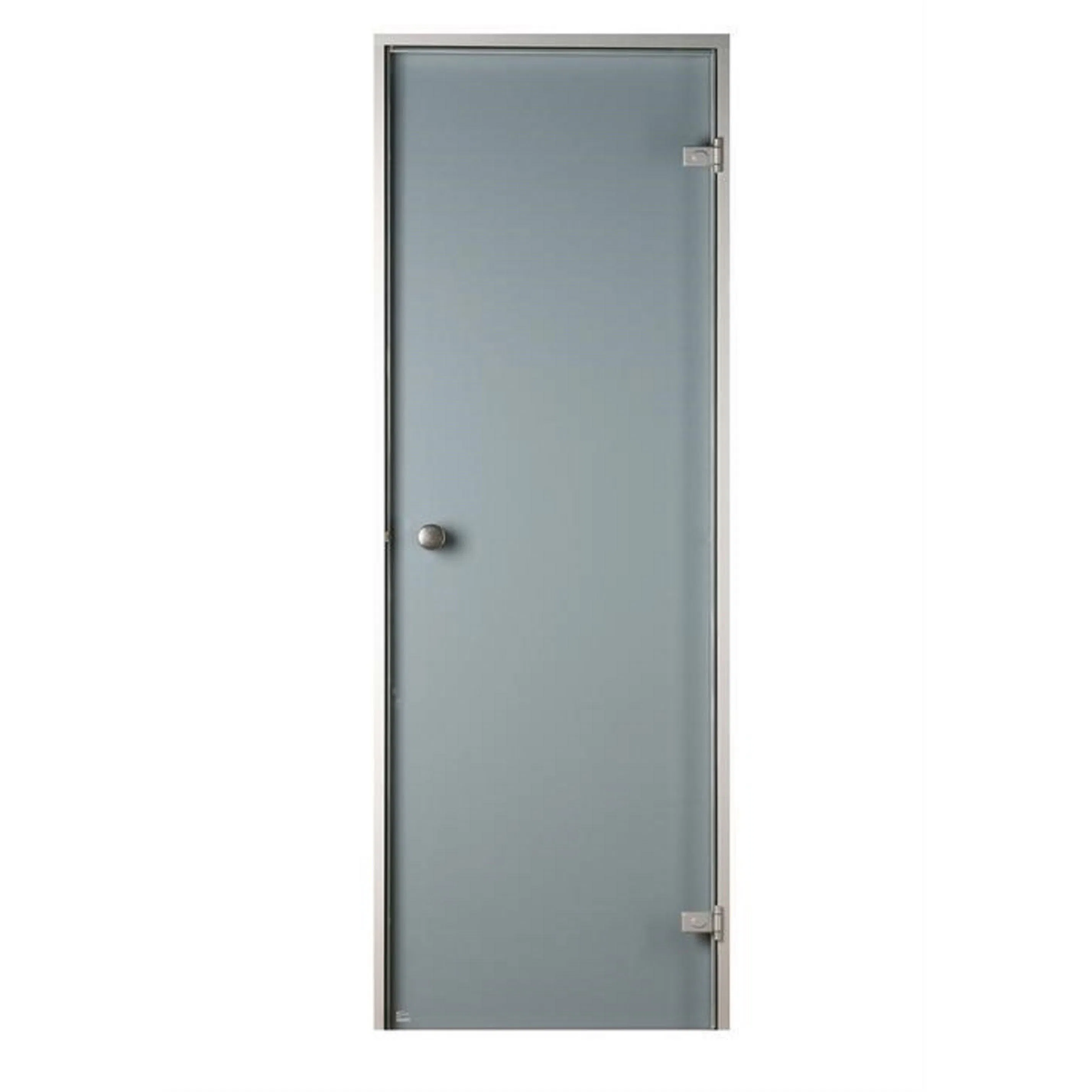 Badstudør Sauna Sweden Aluminium Grå