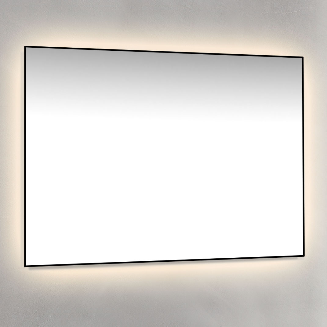 Speil Macro Design Crown Ambilight med Ramme