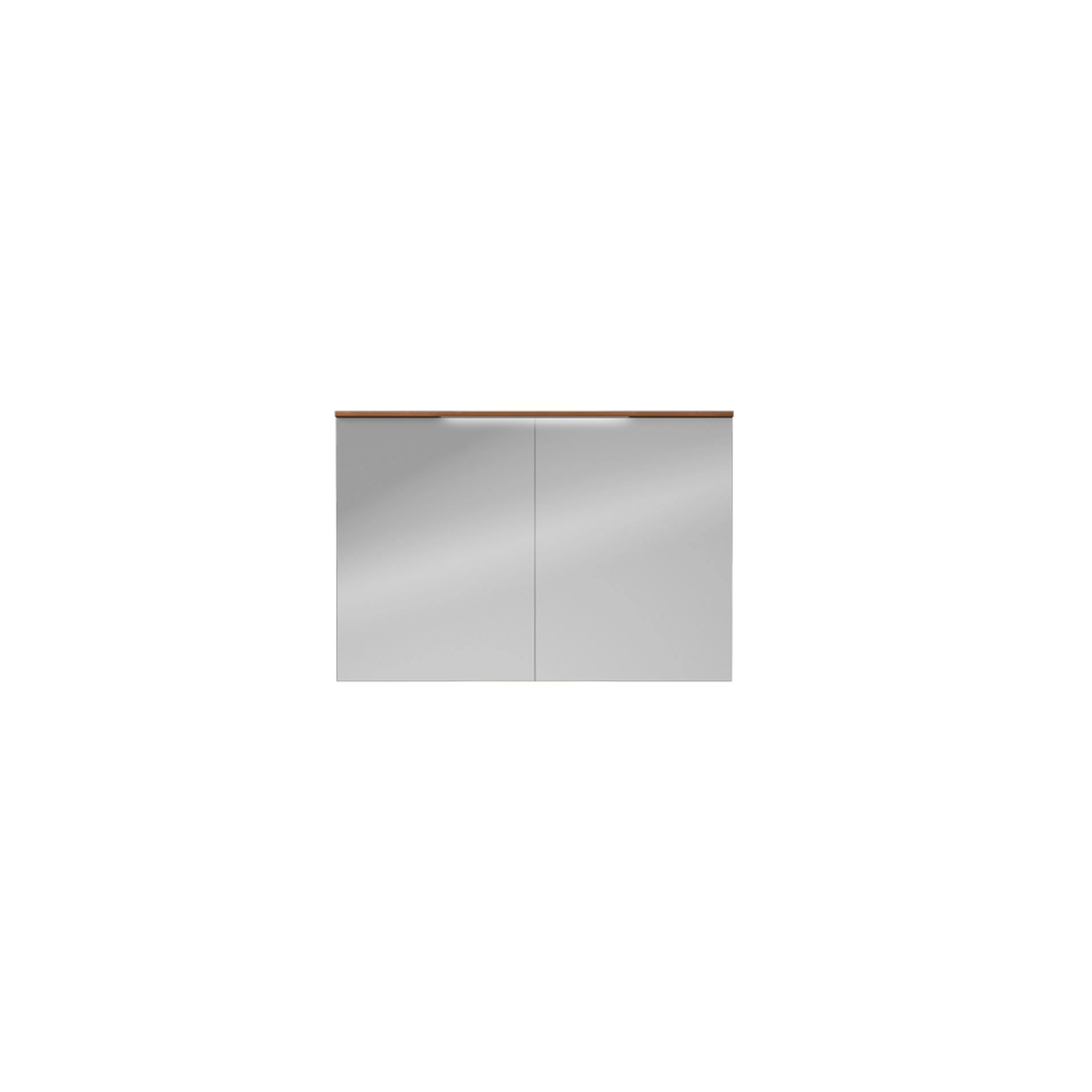 Speilskap FOSSBAD B120 D12 med Lystopp 60 + 60