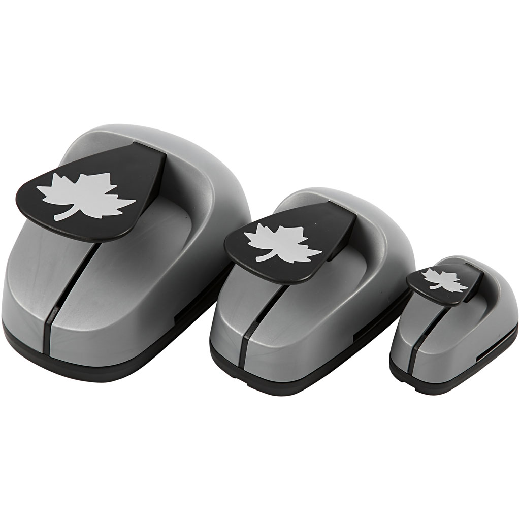 Stansejernsett Creativ Company Lag på Lag Lønneblad 3-Pk